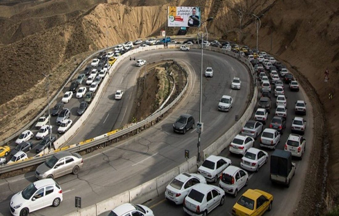 ترافیک سنگین در برخی مسیرهای منتهی به تهران