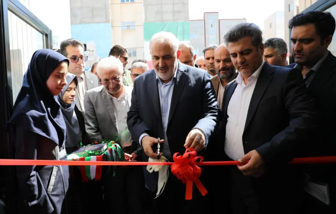 مدرسه سبز خراسان شمالی با حضور وزیر نیرو افتتاح شد