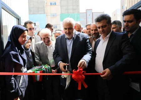 مدرسه سبز خراسان شمالی با حضور وزیر نیرو افتتاح شد