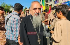 نماینده اسقف اعظم ارامنه مهمان مراسم جانفدایان شد